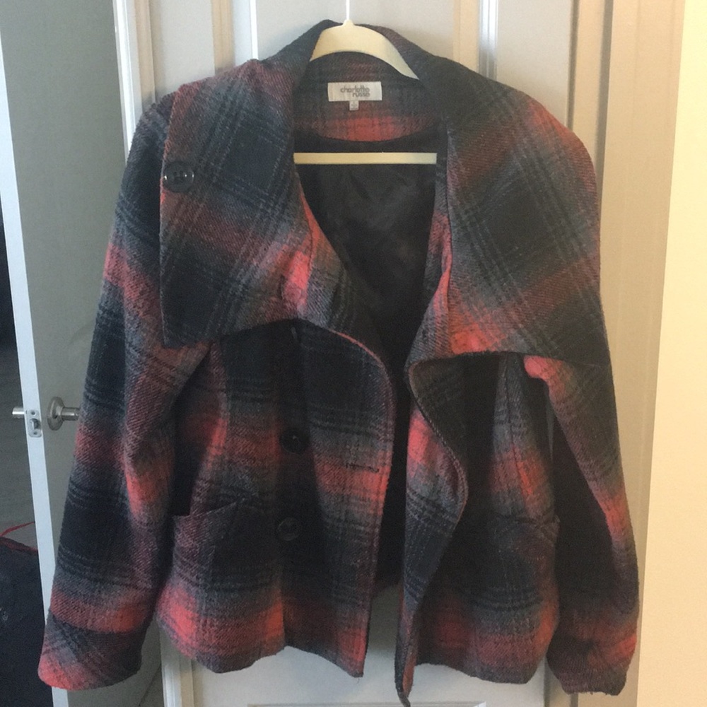 CHARLOTTE RUSSE peacoat